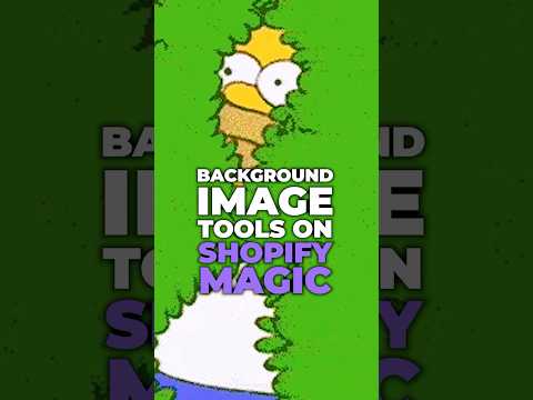 Free image background remover inside of Shopify [Video]