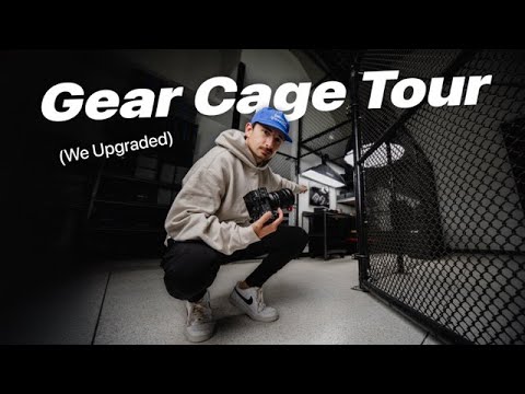 My $100K Gear Cage // 2024 Tour [Video]