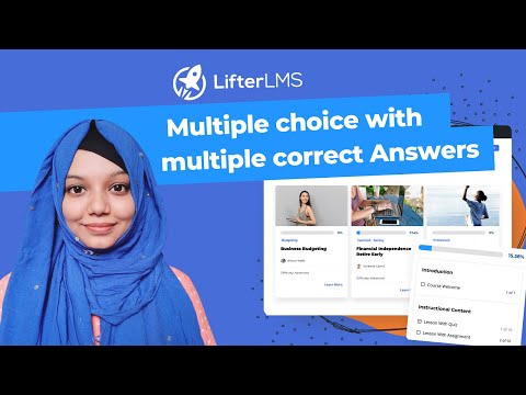 Multiple Choice Quiz with Multiple Correct Answers [Video]