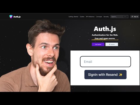 Next-Auth V5 Magic Links Tutorial with Next.js/React [Video]