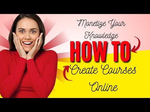 Monetize Your Knowledge: How to Create and Sell Online Courses and Coaching Services. [Video]