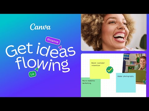 Canva Whiteboards | Get ideas flowing [Video]