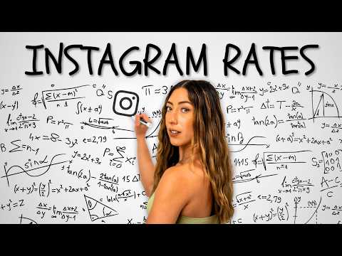 How much to charge for a Sponsored Instagram Post? (the secret formula 🤫) [Video]