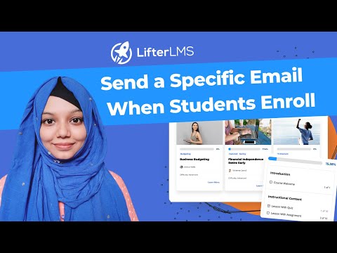 How to Send an Email When a Student Enrolls in a Specific Course [Video]