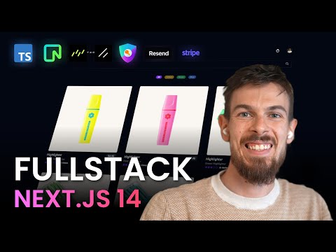 Full Stack NextJS 14 E-Commerce Course 2024 Edition DEEP DIVE [Video]