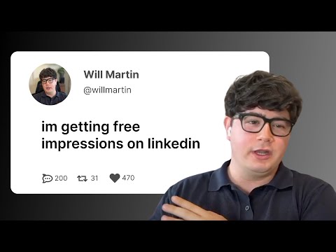 LinkedIn ads masterclass - he spends $1,000,000+ a month on LinkedIn and shares all [Video]