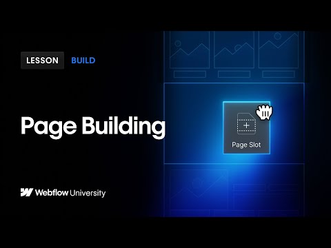 Set up Page Building for Marketers — Webflow tutorial [Video]