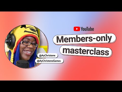 @AyChristeneGames: Channel memberships strategies including early access and memberships gifting [Video]