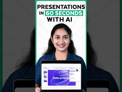 Best AI Tool for Creating Presentations (PPT) [Video]