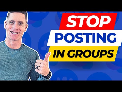 How to Use Facebook Groups to Grow Your Business (No Posting 🚫 No DMs Needed 🚫) [Video]