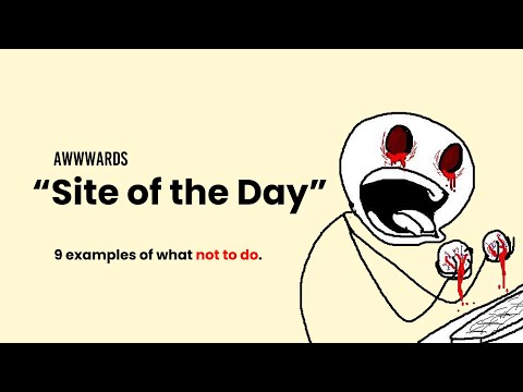 Awwward Winning Websites Gone Wrong [Video]