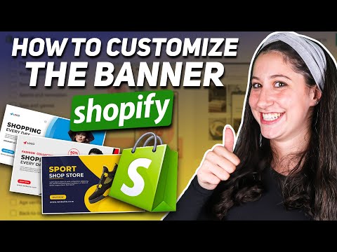 How To Add a Banner On Your Shopify Website (EASY Shopify Tutorial) [Video]