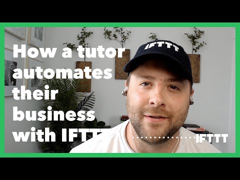 How a freelance tutor automates their business with IFTTT [Video]