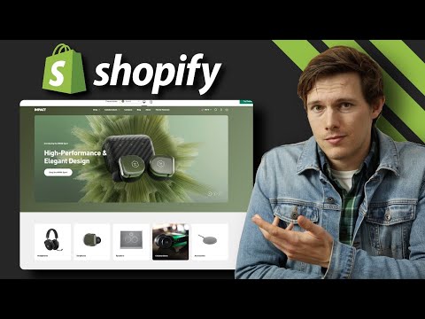 Shopify Store Design Tutorial 2024 - Full Website Guide [Video]