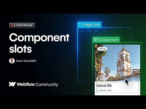 Scale your design systems with component slots & shareable Libraries [Video]