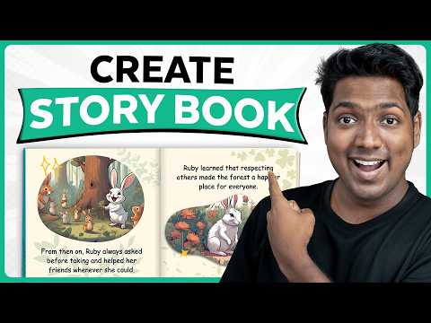 How To Create STORY BOOK For Kids Using AI 🤩 | Amazon KDP [Video]