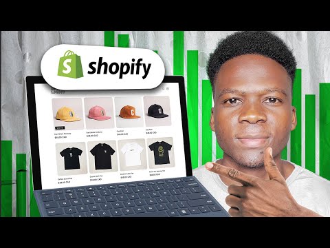 Ecommerce Shopify Tutorial For Beginners 2024 – STEP BY STEP [Video]