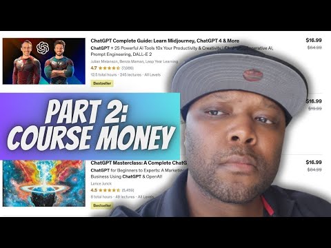 Prompt ChatGpt To Sell " Udemy FREE Courses " To Make Money Online (Part 2) [Video]