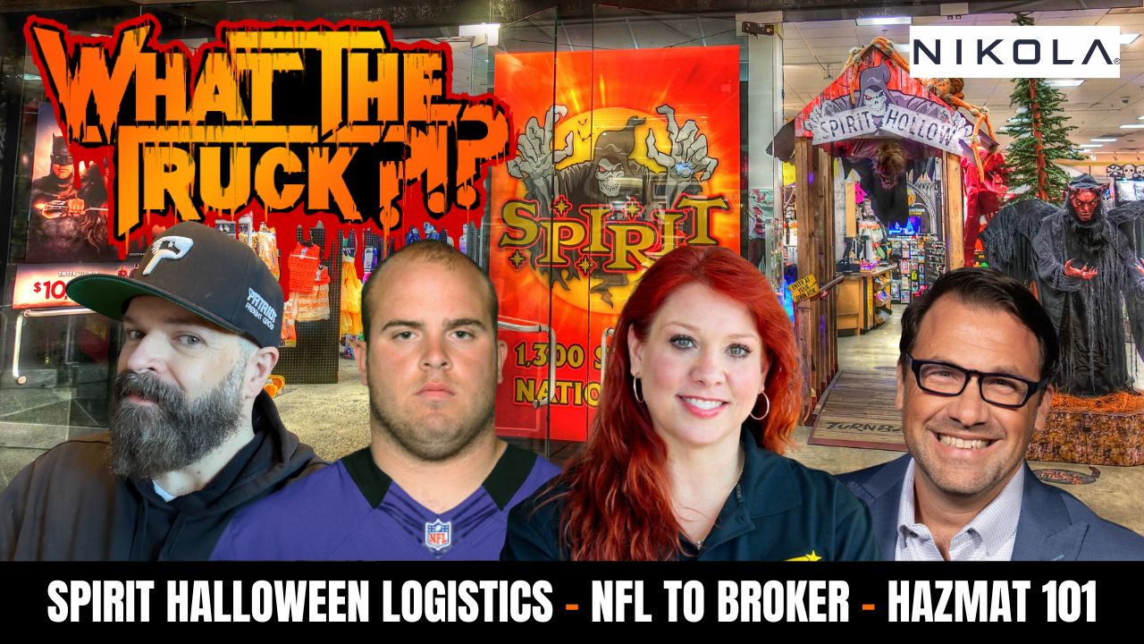 How Spirit Halloween is doing same-day delivery; Hazmat 101; from NFL to broker | WHAT THE TRUCK?!? [Video]