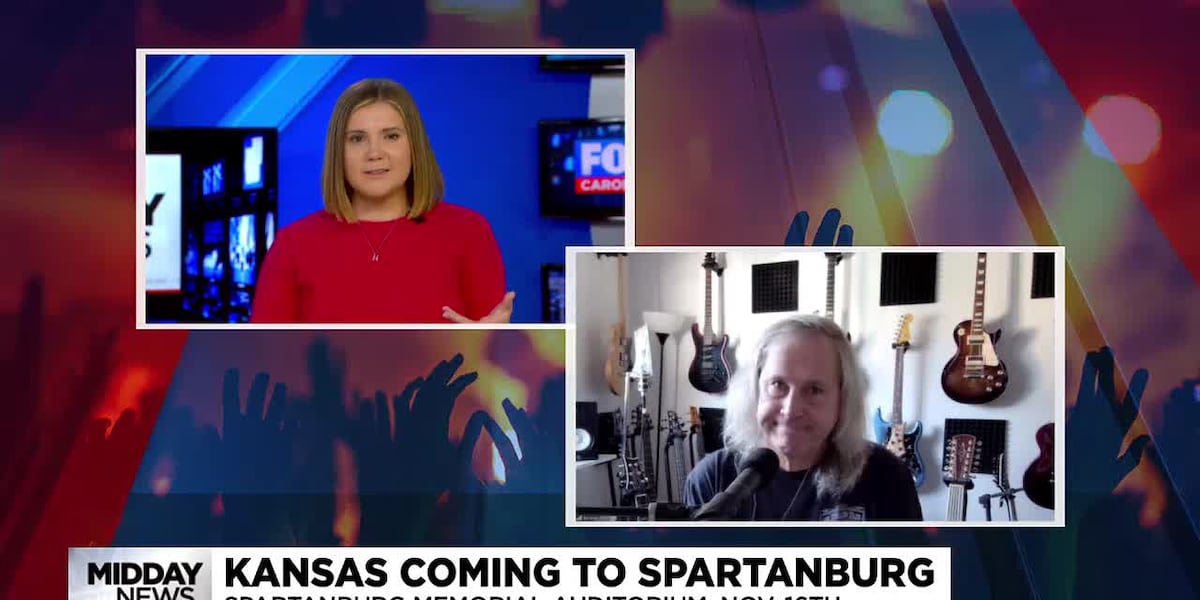 Kansas coming to Spartanburg Memorial Auditorium [Video]