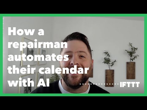 How a repairman automates their calendar with AI [Video]