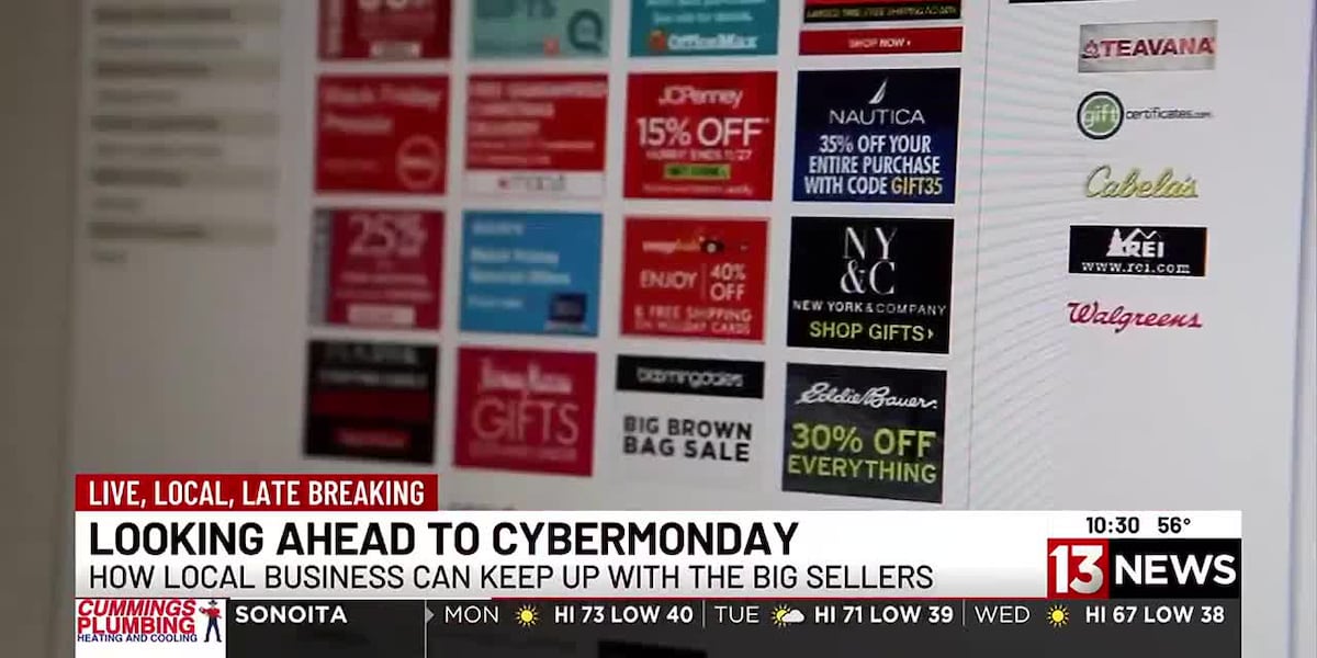 How local businesses keep up with big sellers on Cyber Monday [Video]