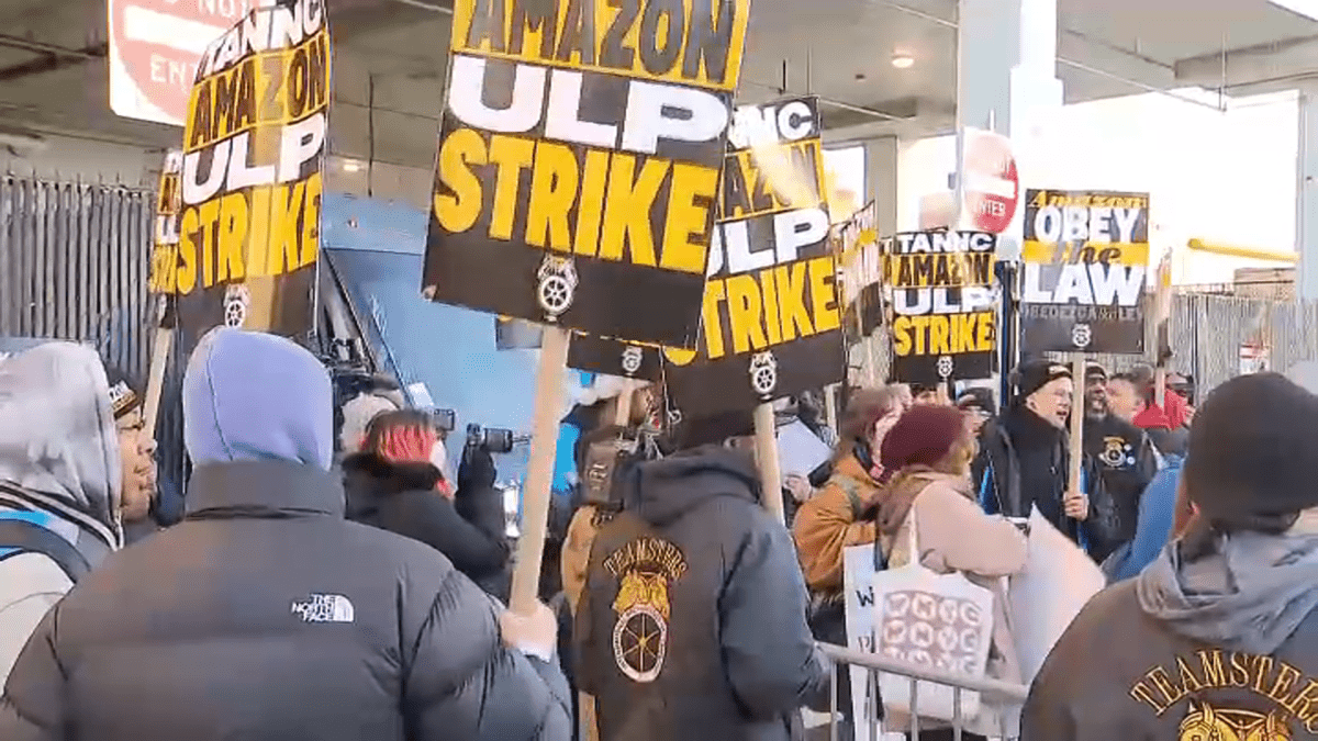 Amazon workers strike in NYC, other cities in 2024: What to know  NBC New York [Video]