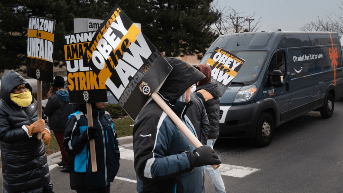 Around 10,000 Amazon workers are striking just before Christmas [Video]