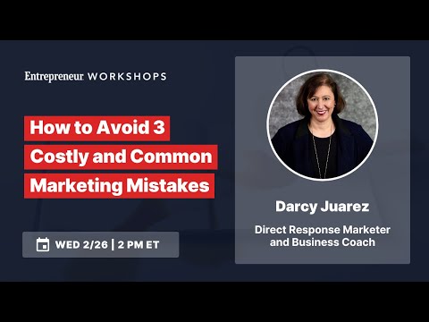 How to Avoid 3 Costly and Common Marketing Mistakes [Video]