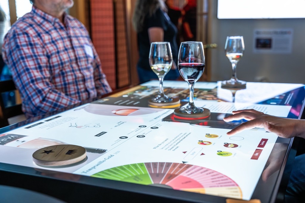 Ideum | digital Tasting Table & Wine Experience software [Video]