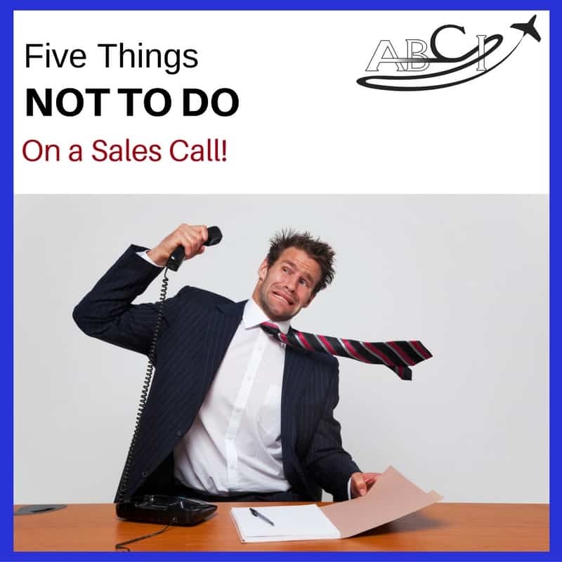 AMHF 0048 - What NOT to do on a Sales Call! [Video]